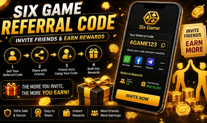 Six Game Referral Code